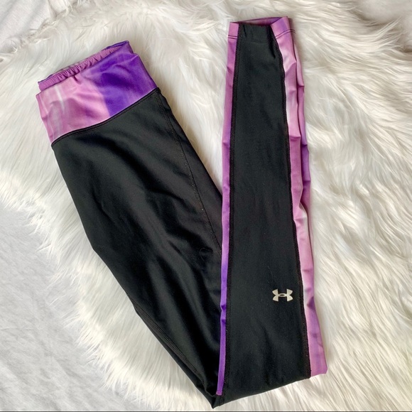 Under Armour Pants - Under Armour | XS Purple and Black Leggings